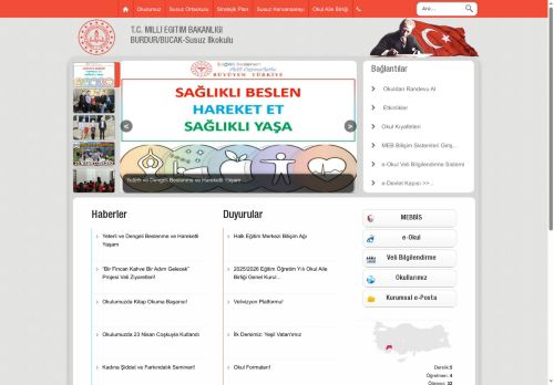 BURDUR / BUCAK - Susuz İlkokulu