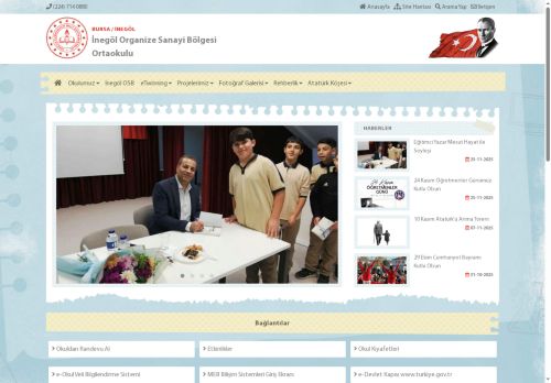 BURSA / İNEGÖL - İnegöl Organize Sanayi Bölgesi Ortaokulu