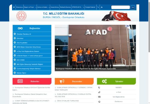 BURSA / İNEGÖL - Dumlupınar Ortaokulu