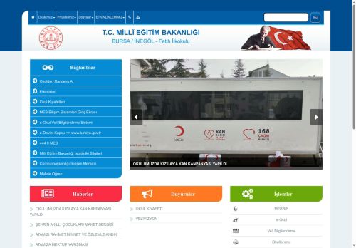 BURSA / İNEGÖL - Fatih İlkokulu