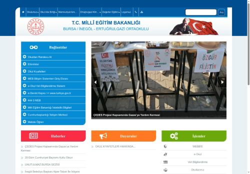 BURSA / İNEGÖL - ERTUĞRULGAZİ ORTAOKULU