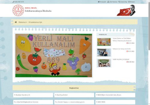 BURSA / İNEGÖL - Eskikaracakaya İlkokulu