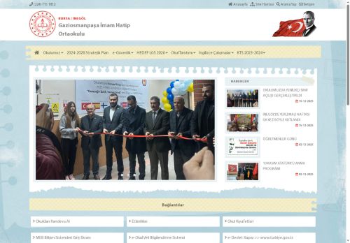 BURSA / İNEGÖL - Gaziosmanpaşa İmam Hatip Ortaokulu