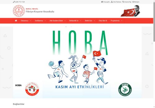 BURSA / İNEGÖL - Fikriye Koşarer Anaokulu