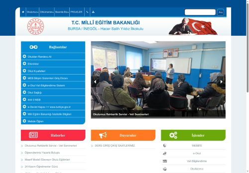 BURSA / İNEGÖL - Hacer Salih Yıldız İlkokulu