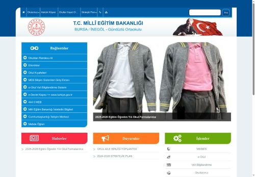 BURSA / İNEGÖL - Gündüzlü Ortaokulu