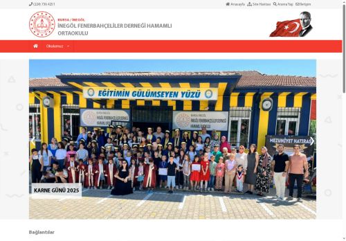 BURSA / İNEGÖL - İNEGÖL FENERBAHÇELİLER DERNEĞİ HAMAMLI ORTAOKULU