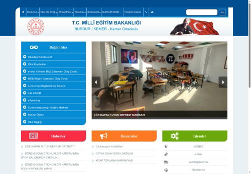 BURDUR / KEMER - Kemer Ortaokulu