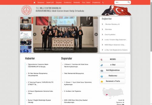 BURDUR / MERKEZ - Abdi Özeren İmam Hatip Ortaokulu