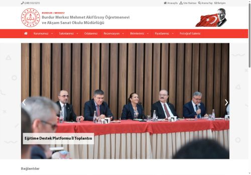 BURDUR / MERKEZ - Burdur Merkez Mehmet Akif Ersoy Öğretmenevi ve Akşam Sanat Okulu Müdürlüğü