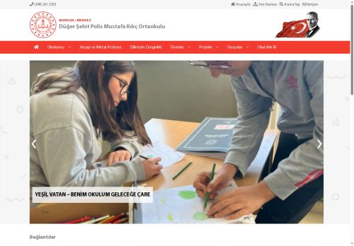 BURDUR / MERKEZ - Düğer Şehit Polis Mustafa Kılıç Ortaokulu
