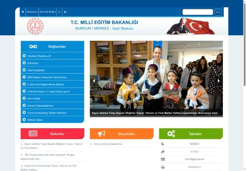BURDUR / MERKEZ - Gazi İlkokulu