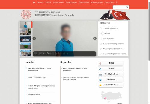 BURDUR / MERKEZ - Kemal Solmaz Ortaokulu