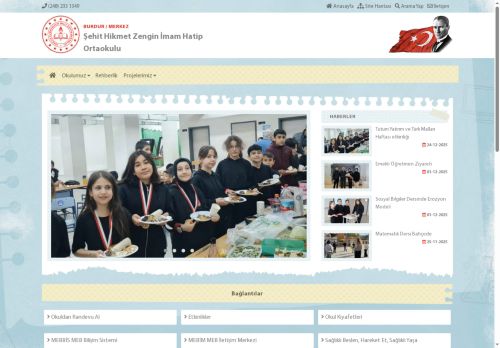 BURDUR / MERKEZ - Şehit Hikmet Zengin İmam Hatip Ortaokulu