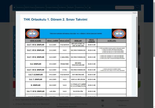 BURDUR / MERKEZ - Türk Hava Kurumu Ortaokulu