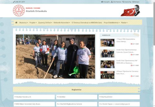 BURDUR / TEFENNİ - Atatürk Ortaokulu