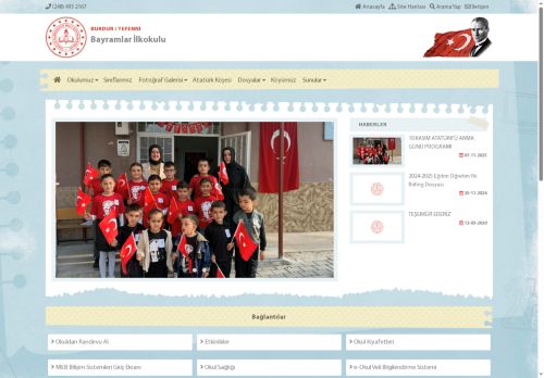 BURDUR / TEFENNİ - Bayramlar İlkokulu