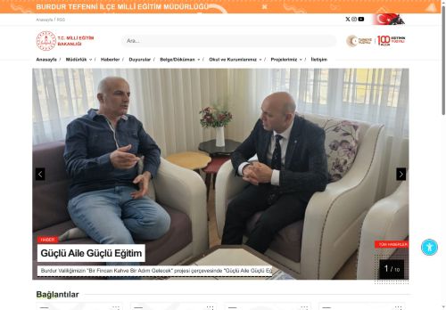 MEB BURDUR - TEFENNİ İLÇE MİLLÎ EĞİTİM MÜDÜRLÜĞÜ