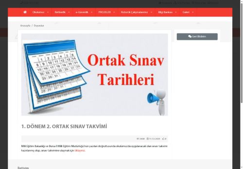 BURSA / NİLÜFER - Zekai Gümüşdiş Ortaokulu