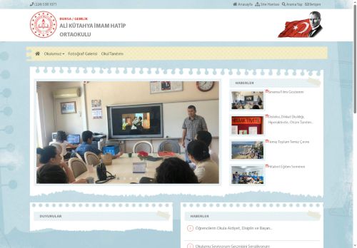 BURSA / GEMLİK - ALİ KÜTAHYA İMAM HATİP ORTAOKULU
