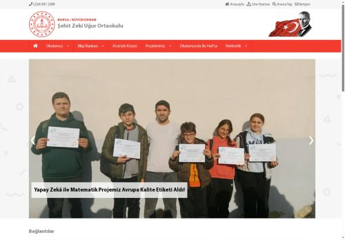 BURSA / BÜYÜKORHAN - Şehit Zeki Uğur Ortaokulu