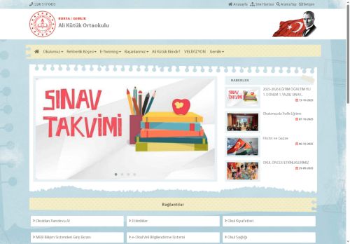 BURSA / GEMLİK - Ali Kütük Ortaokulu