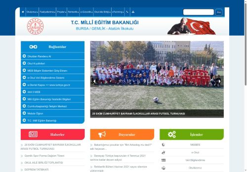 BURSA / GEMLİK - Atatürk İlkokulu