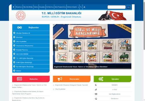 BURSA / GEMLİK - Engürücük Ortaokulu