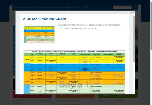 BURSA / GEMLİK - Gemlik Mesleki ve Teknik Anadolu Lisesi