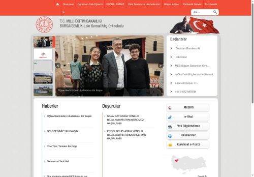 BURSA / GEMLİK - Lale Kemal Kılıç Ortaokulu