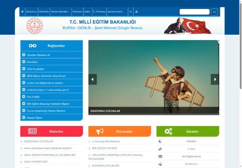 BURSA / GEMLİK - Şehit Mehmet Güngör İlkokulu