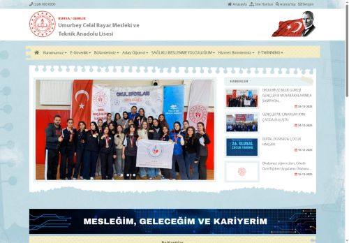 BURSA / GEMLİK - Umurbey Celal Bayar Mesleki ve Teknik Anadolu Lisesi