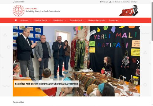 BURSA / GÜRSU - Adaköy Ateş Sarıbal Ortaokulu