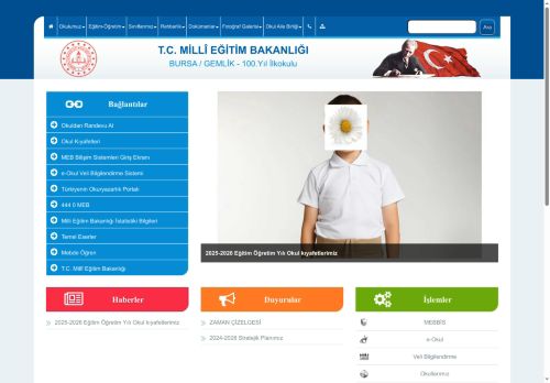 BURSA / GEMLİK - 100.Yıl İlkokulu