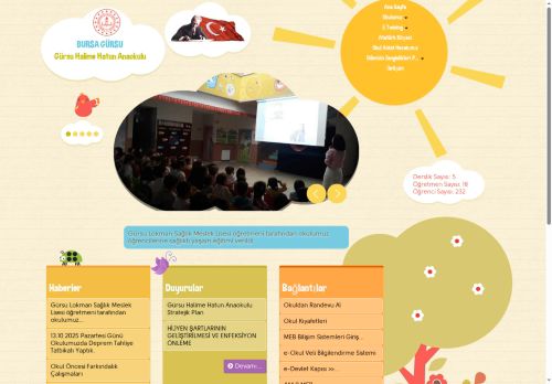 BURSA / GÜRSU - Gürsu Halime Hatun Anaokulu