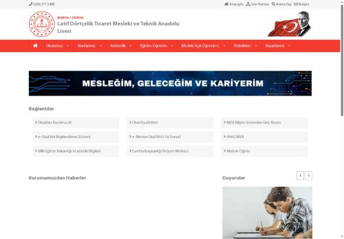 BURSA / GÜRSU - Latif Dörtçelik Ticaret Mesleki ve Teknik Anadolu Lisesi