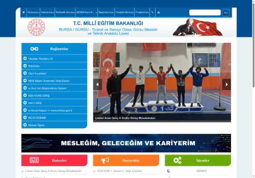 BURSA / GÜRSU - Ticaret ve Sanayi Odası Gürsu Mesleki ve Teknik Anadolu Lisesi