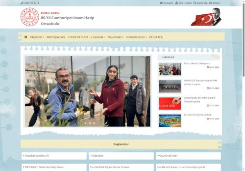 BURSA / GÜRSU - 80.Yıl Cumhuriyet İmam Hatip Ortaokulu