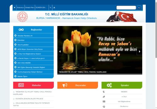 BURSA / HARMANCIK - Harmancık İmam Hatip Ortaokulu