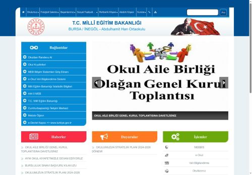 BURSA / İNEGÖL - Abdulhamit Han Ortaokulu