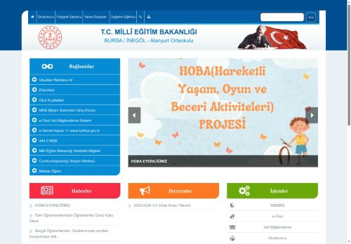 BURSA / İNEGÖL - Alanyurt Ortaokulu