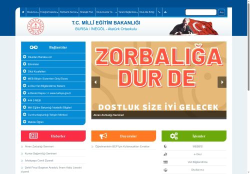 BURSA / İNEGÖL - Atatürk Ortaokulu