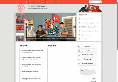 BURSA / İNEGÖL - Bilal İlkokulu