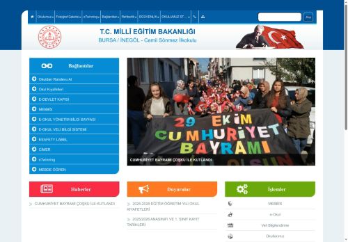 BURSA / İNEGÖL - Cemil Sönmez İlkokulu