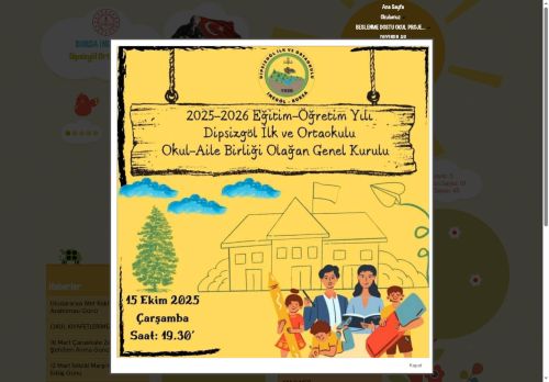 BURSA / İNEGÖL - Dipsizgöl Ortaokulu