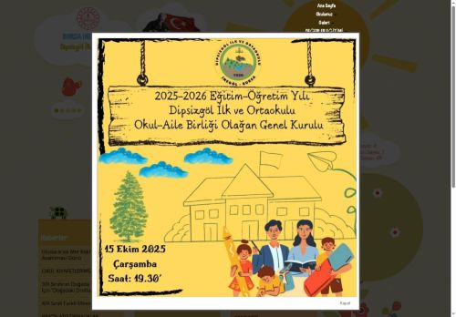 BURSA / İNEGÖL - Dipsizgöl İlkokulu