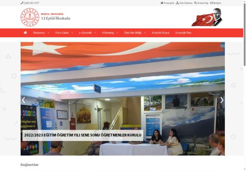 BURSA / MUDANYA - 12 Eylül İlkokulu