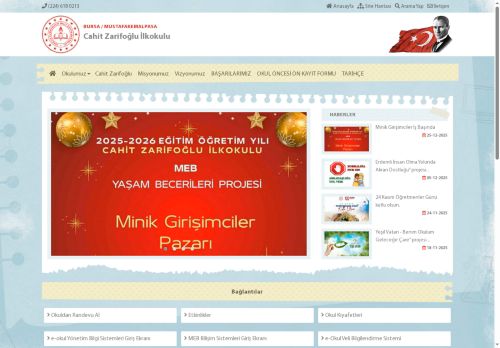 BURSA / MUSTAFAKEMALPASA - Cahit Zarifoğlu İlkokulu