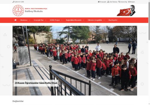 BURSA / MUSTAFAKEMALPAŞA - Balibey İlkokulu