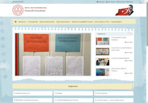 BURSA / MUSTAFAKEMALPAŞA - Demireli Ortaokulu